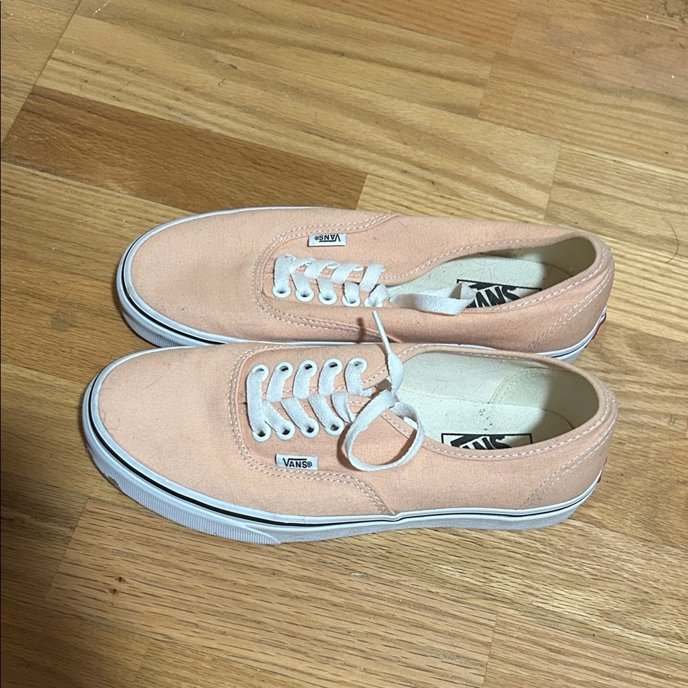 Vans Light Coral Canvas Shoes